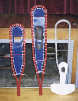 Homemade PVC Snowshoes